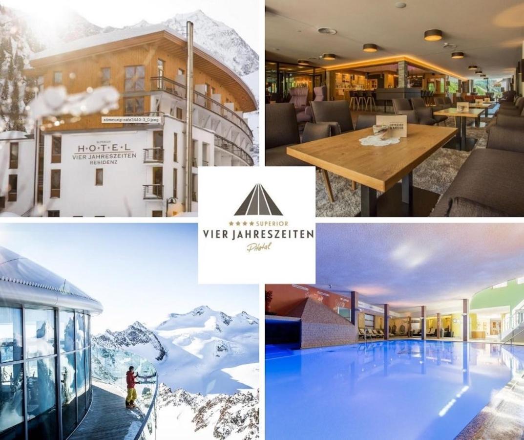 Hotel Vier Jahreszeiten St. Leonhard im Pitztal Exterior foto