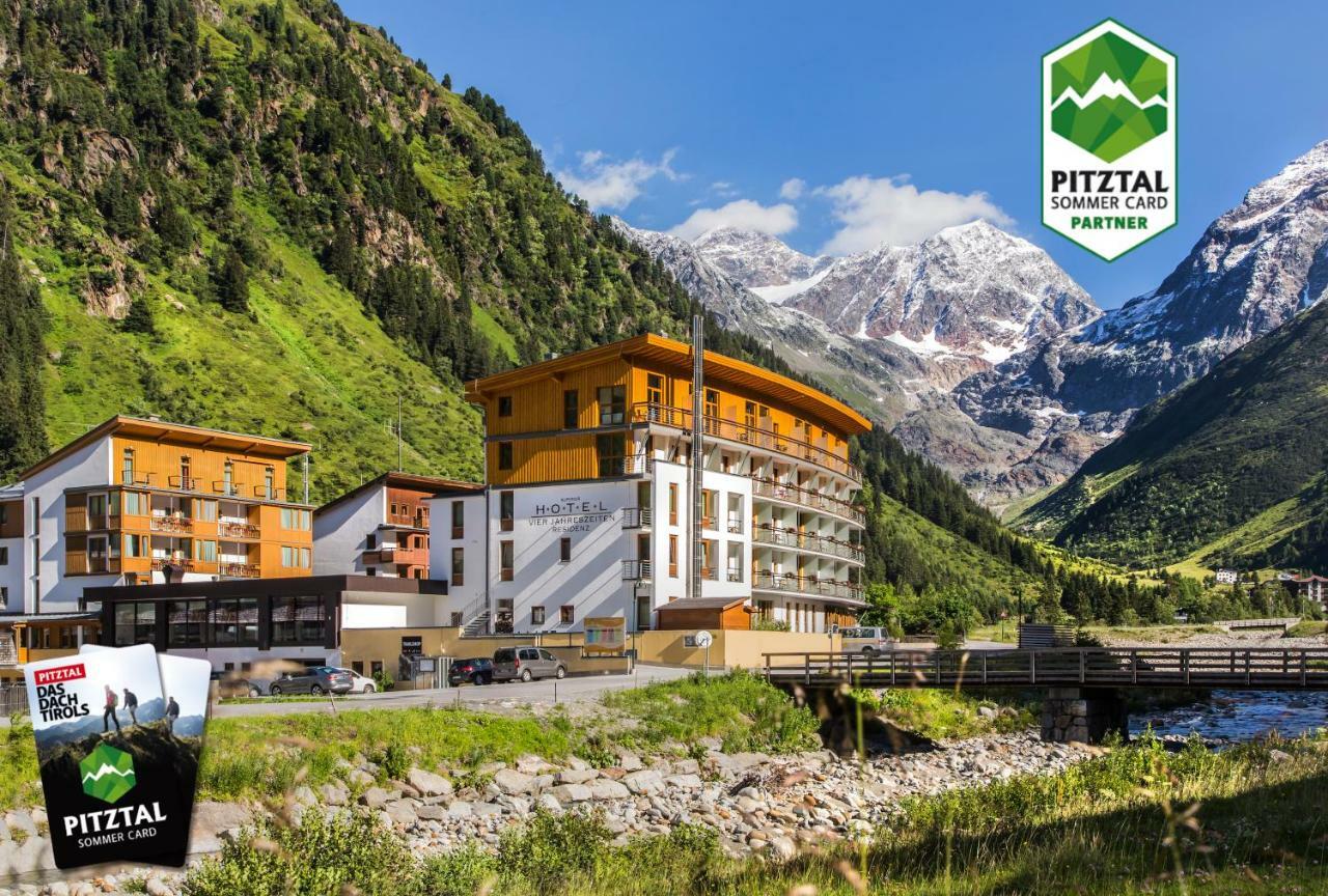 Hotel Vier Jahreszeiten St. Leonhard im Pitztal Exterior foto