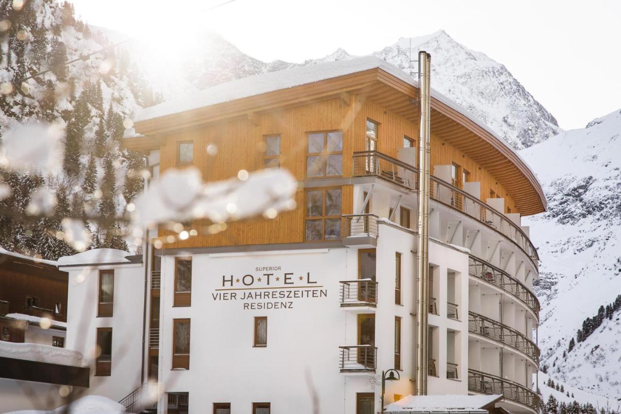 Hotel Vier Jahreszeiten St. Leonhard im Pitztal Exterior foto