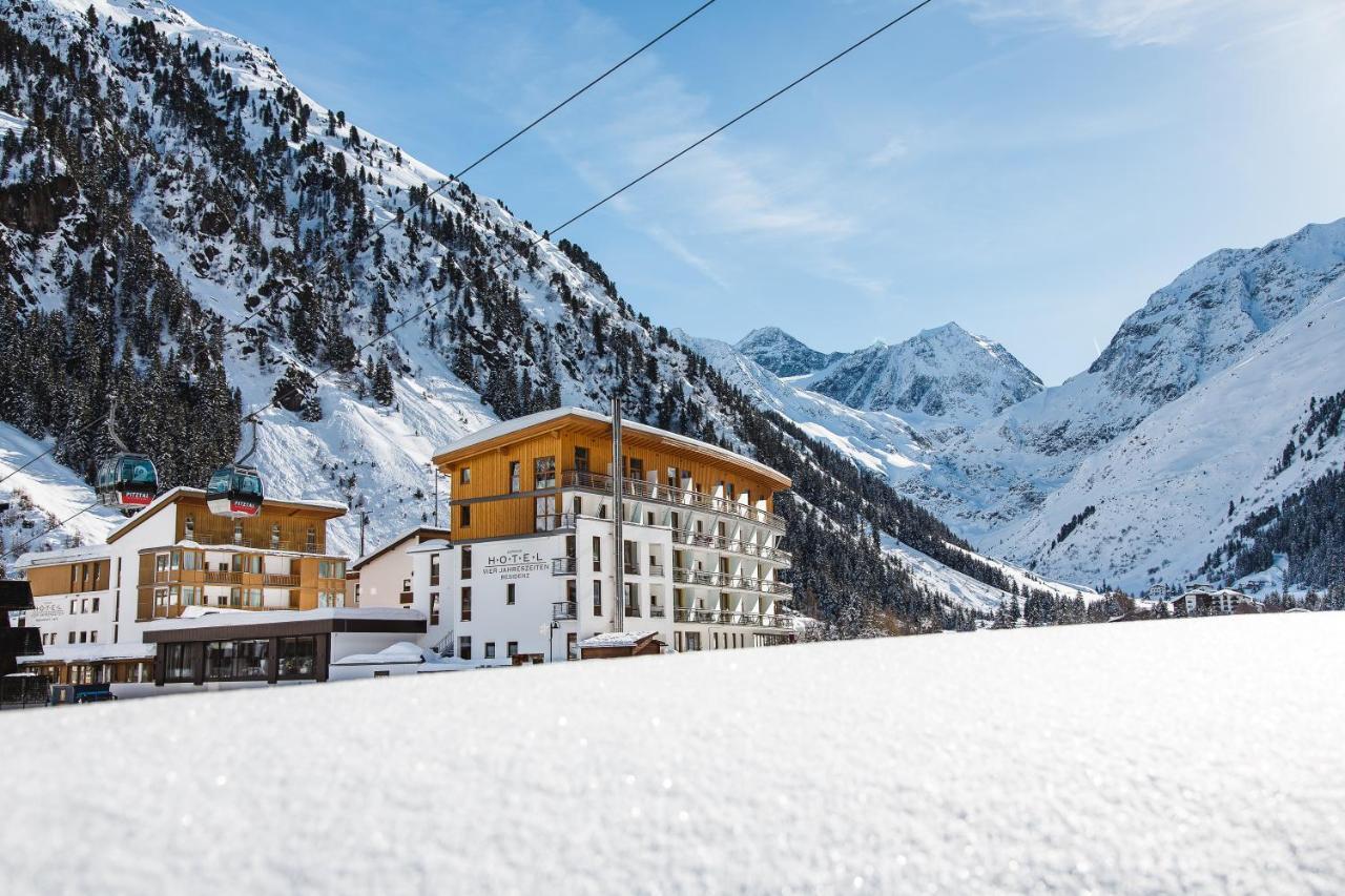 Hotel Vier Jahreszeiten St. Leonhard im Pitztal Exterior foto